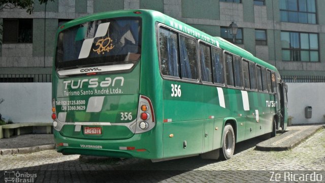 Tursan - Turismo Santo André 356 na cidade de Petrópolis, Rio de Janeiro, Brasil, por Zé Ricardo Reis. Número da foto: #2684414.