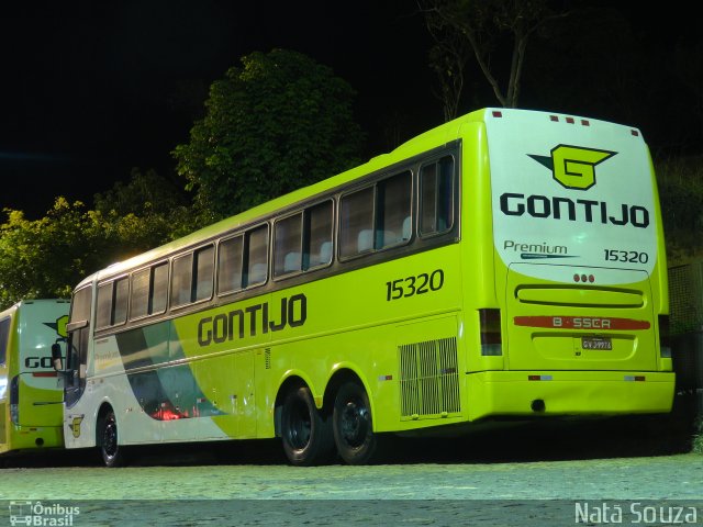 Empresa Gontijo de Transportes 15320 na cidade de João Monlevade, Minas Gerais, Brasil, por Natã  Souza. ID da foto: 2683174.