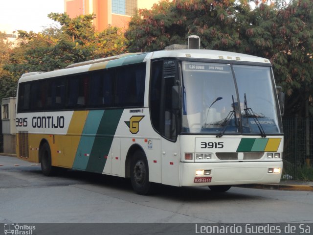 Empresa Gontijo de Transportes 3915 na cidade de São Paulo, São Paulo, Brasil, por Leonardo Guedes de Sá. ID da foto: 2682674.