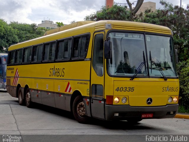 Viação Itapemirim 40335 na cidade de São Paulo, São Paulo, Brasil, por Fabricio Zulato. Número da foto: #2683945.