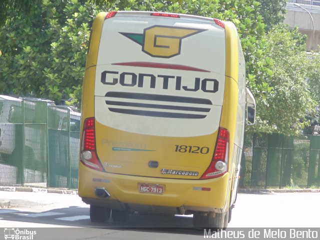 Empresa Gontijo de Transportes 18120 na cidade de São Paulo, São Paulo, Brasil, por Matheus de Melo Bento. Número da foto: #2682780.