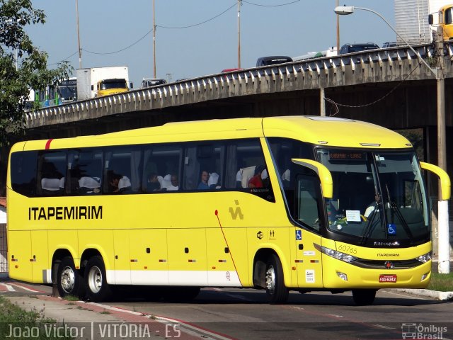 Viação Itapemirim 60765 na cidade de Vitória, Espírito Santo, Brasil, por João Victor. Número da foto: #2684503.