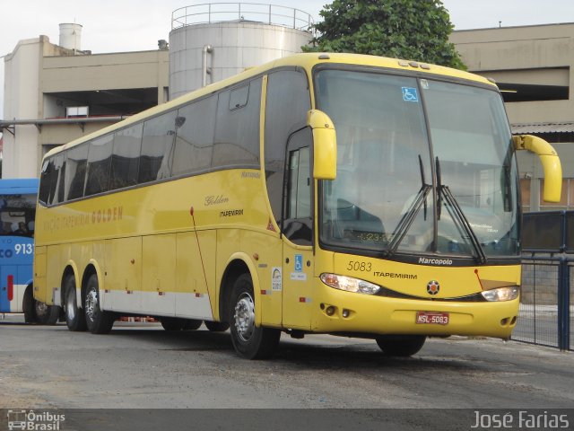 Viação Itapemirim 5083 na cidade de Rio de Janeiro, Rio de Janeiro, Brasil, por Junior Almeida. ID da foto: 2684674.