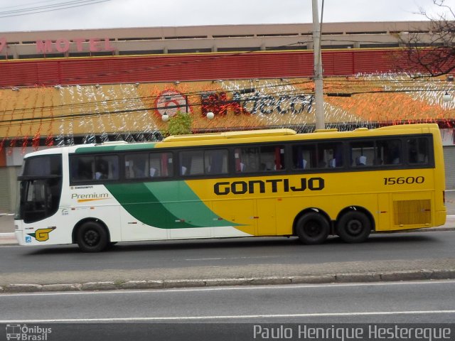 Empresa Gontijo de Transportes 15600 na cidade de Belo Horizonte, Minas Gerais, Brasil, por Gustavo Hestereque Silva. ID da foto: 2720140.