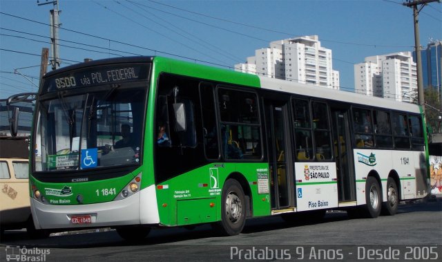 Viação Santa Brígida 1 1841 na cidade de São Paulo, São Paulo, Brasil, por Cristiano Soares da Silva. Número da foto: #2719783.