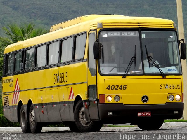 Viação Itapemirim 40245 na cidade de Jequié, Bahia, Brasil, por Filipe Lima. Número da foto: #2720134.