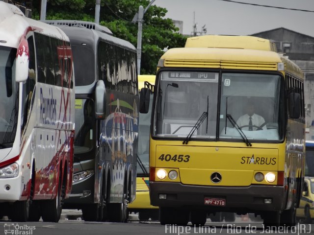 Viação Itapemirim 40453 na cidade de Rio de Janeiro, Rio de Janeiro, Brasil, por Filipe Lima. Número da foto: #2720126.
