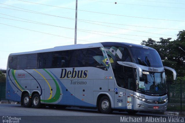 Debus Turismo 2016 na cidade de São Paulo, São Paulo, Brasil, por Michael  Alberto Vieira. Número da foto: #2720624.