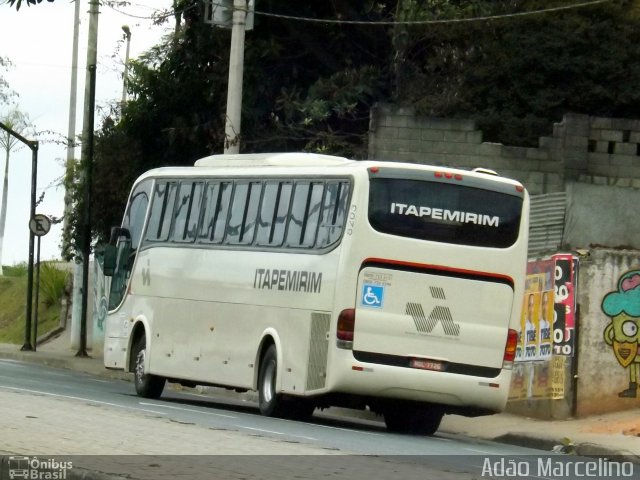 Viação Itapemirim 8203 na cidade de Belo Horizonte, Minas Gerais, Brasil, por Adão Raimundo Marcelino. ID da foto: 2720667.