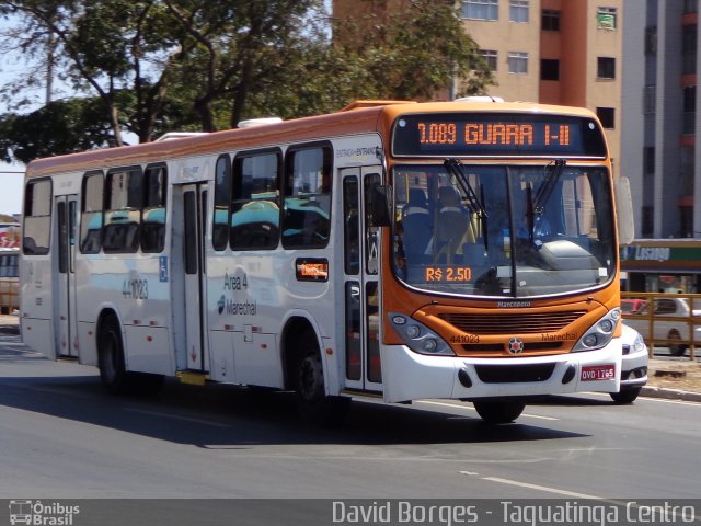 Auto Viação Marechal Brasília 441023 na cidade de Taguatinga, Distrito Federal, Brasil, por David Borges. Número da foto: #2719042.