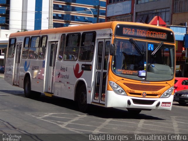 Auto Viação Marechal Brasília 441686 na cidade de Taguatinga, Distrito Federal, Brasil, por David Borges. Número da foto: #2719046.