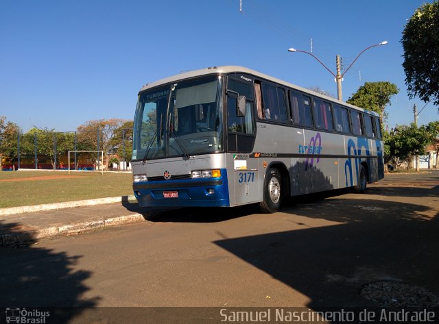 Turismar Transporte e Turismo 3171 na cidade de Paraguaçu Paulista, São Paulo, Brasil, por Samuel Nascimento de Andrade. Número da foto: #2720812.