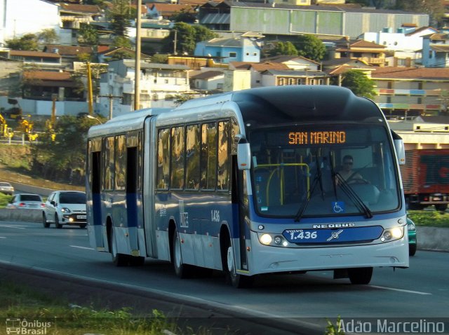 Itamaracá Transportes 1.436 na cidade de Belo Horizonte, Minas Gerais, Brasil, por Adão Raimundo Marcelino. ID da foto: 2722439.