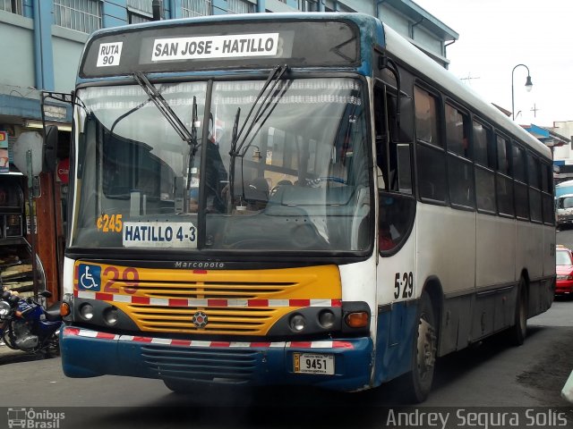 METROCOOP 5-29 na cidade de Catedral, San José, San José, Costa Rica, por Andrey Segura Solís. Número da foto: #2720926.