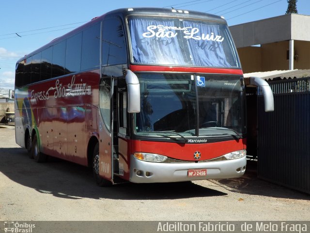 Expresso São Luiz 7010 na cidade de Taguatinga, Distrito Federal, Brasil, por Adeilton Fabricio. Número da foto: #2721351.