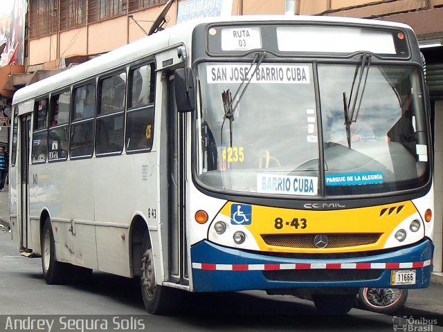 METROCOOP 8-43 na cidade de Catedral, San José, San José, Costa Rica, por Andrey Segura Solís. Número da foto: #2720977.