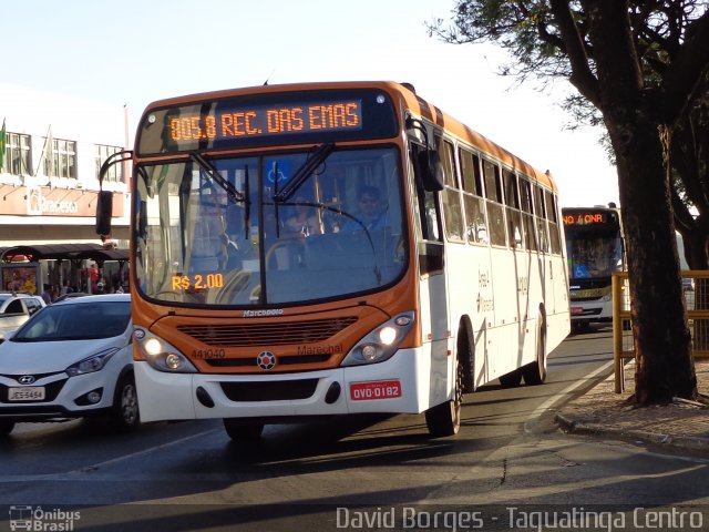Auto Viação Marechal Brasília 441040 na cidade de Taguatinga, Distrito Federal, Brasil, por David Borges. Número da foto: #2722866.