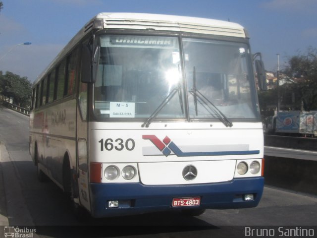 Gracimar Transporte e Turismo 1630 na cidade de Taboão da Serra, São Paulo, Brasil, por Bruno Santino. Número da foto: #2720991.