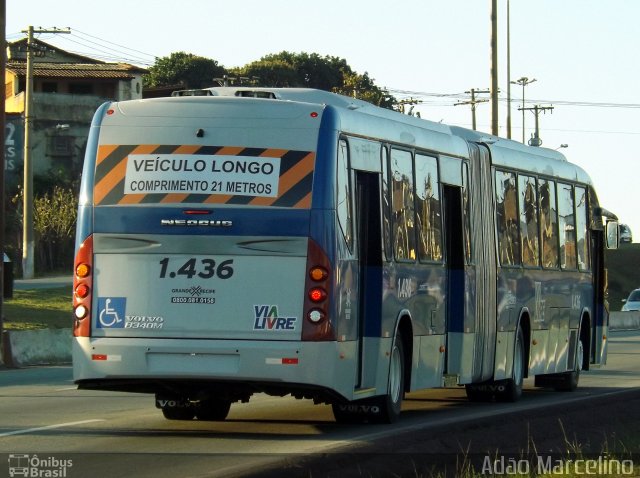 Itamaracá Transportes 1.436 na cidade de Belo Horizonte, Minas Gerais, Brasil, por Adão Raimundo Marcelino. ID da foto: 2722409.