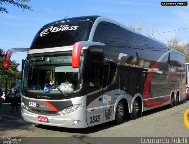 Trans Express 3535 na cidade de Curitiba, Paraná, Brasil, por Leonardo Fidelli. Número da foto: #2722828.