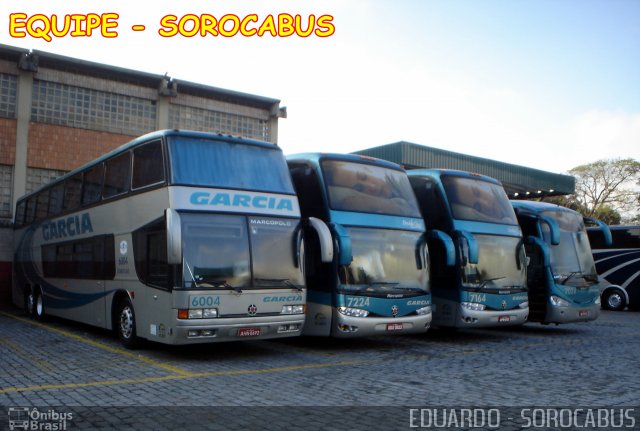 Viação Garcia 6004 na cidade de São Paulo, São Paulo, Brasil, por EDUARDO - SOROCABUS. Número da foto: #2721624.