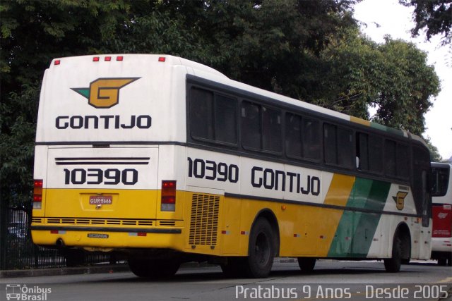 Empresa Gontijo de Transportes 10390 na cidade de São Paulo, São Paulo, Brasil, por Cristiano Soares da Silva. ID da foto: 2724031.