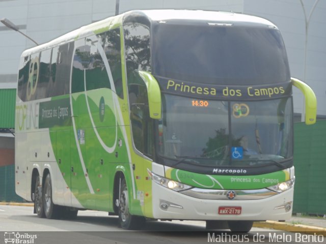 Expresso Princesa dos Campos 6340 na cidade de São Paulo, São Paulo, Brasil, por Matheus de Melo Bento. Número da foto: #2723194.
