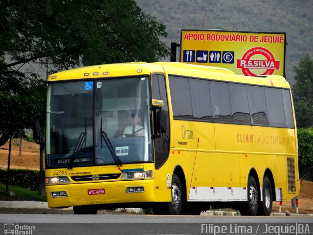 Viação Itapemirim 44085 na cidade de Jequié, Bahia, Brasil, por Filipe Lima. ID da foto: 2723084.