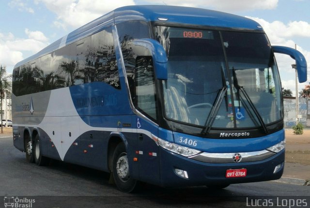 Rápido Federal 3406 na cidade de Goiânia, Goiás, Brasil, por Lucas Gabriel Resende Lopes. Número da foto: #2723374.