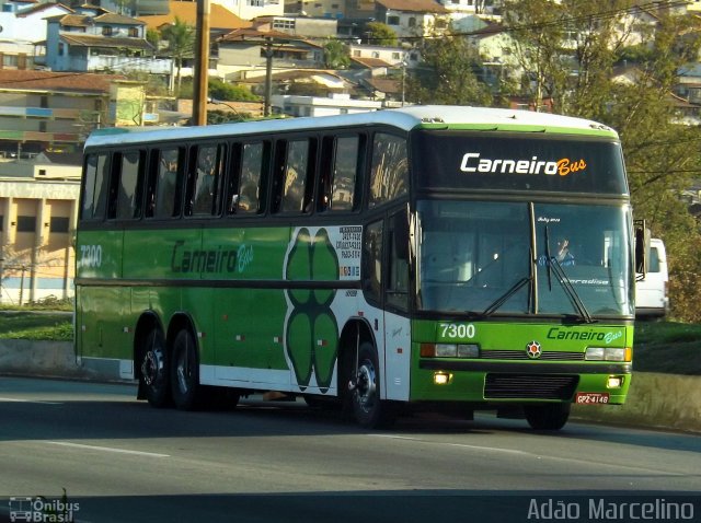 Carneiro Bus 7300 na cidade de Belo Horizonte, Minas Gerais, Brasil, por Adão Raimundo Marcelino. Número da foto: #2724673.