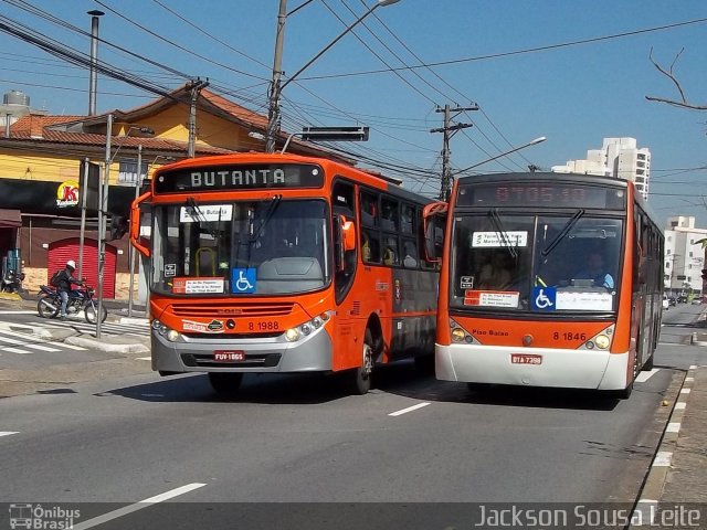 TRANSPPASS - Transporte de Passageiros 8 1846 na cidade de São Paulo, São Paulo, Brasil, por Jackson Sousa Leite. ID da foto: 2723064.