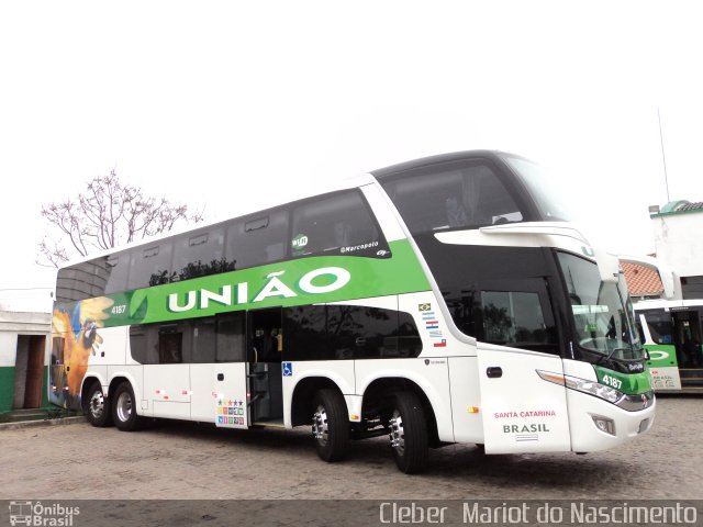 Empresa União de Transportes 4187 na cidade de Araranguá, Santa Catarina, Brasil, por Cleber  Mariot do Nascimento. Número da foto: #2724703.