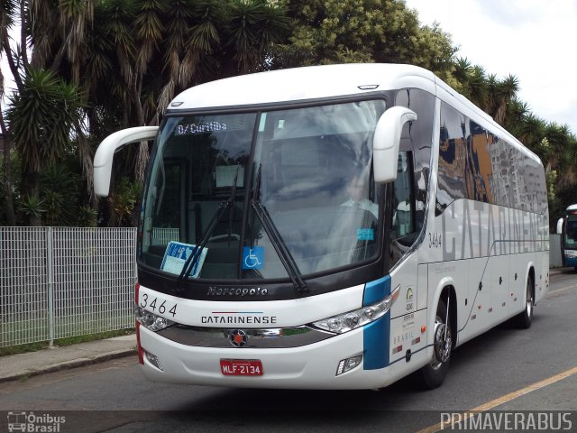 Auto Viação Catarinense 3464 na cidade de Curitiba, Paraná, Brasil, por Alexandre Rodrigo. Número da foto: #2723303.