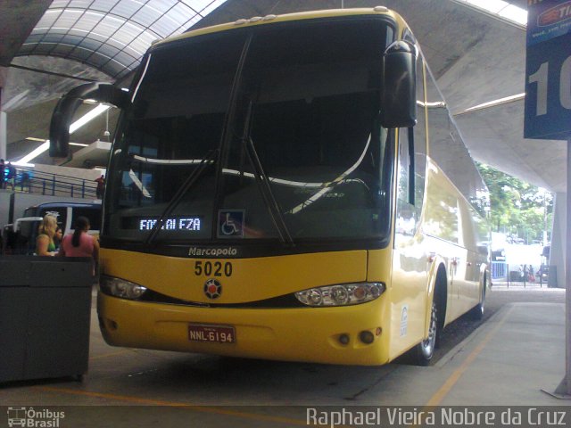 Viação Nordeste 5020 na cidade de Fortaleza, Ceará, Brasil, por Raphael Vieira Nobre da Cruz. ID da foto: 2723061.