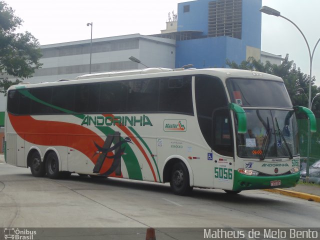 Empresa de Transportes Andorinha 5056 na cidade de São Paulo, São Paulo, Brasil, por Matheus de Melo Bento. ID da foto: 2723178.