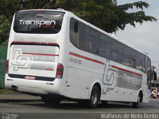 Transpen Transporte Coletivo e Encomendas 34045 na cidade de São Paulo, São Paulo, Brasil, por Matheus de Melo Bento. Número da foto: #2723705.