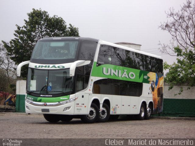 Empresa União de Transportes 4187 na cidade de Araranguá, Santa Catarina, Brasil, por Cleber  Mariot do Nascimento. Número da foto: #2724698.