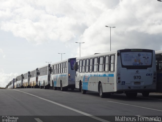 CRT - Cidade do Recife Transportes 970 na cidade de São Lourenço da Mata, Pernambuco, Brasil, por Matheus Fernando. ID da foto: 2726449.