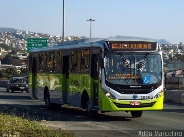 Sagrada Família Ônibus 20608  na cidade de Belo Horizonte, Minas Gerais, Brasil, por Adão Raimundo Marcelino. ID da foto: 2726565.