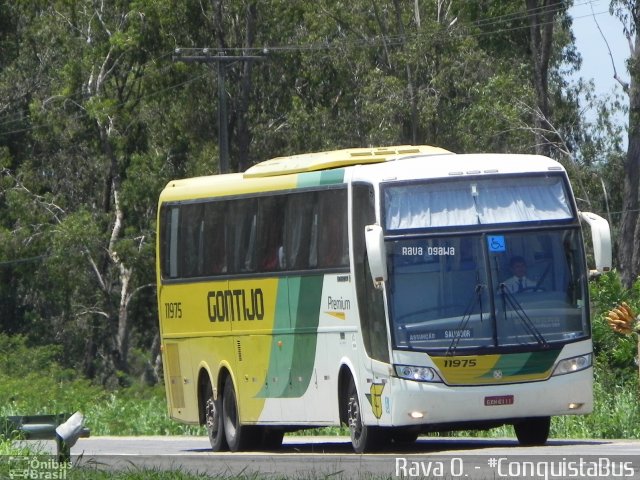 Empresa Gontijo de Transportes 11975 na cidade de Vitória da Conquista, Bahia, Brasil, por Rava Ogawa. ID da foto: 2726672.