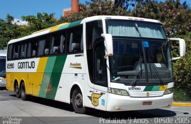 Empresa Gontijo de Transportes 12280 na cidade de São Paulo, São Paulo, Brasil, por Cristiano Soares da Silva. Número da foto: #2726252.