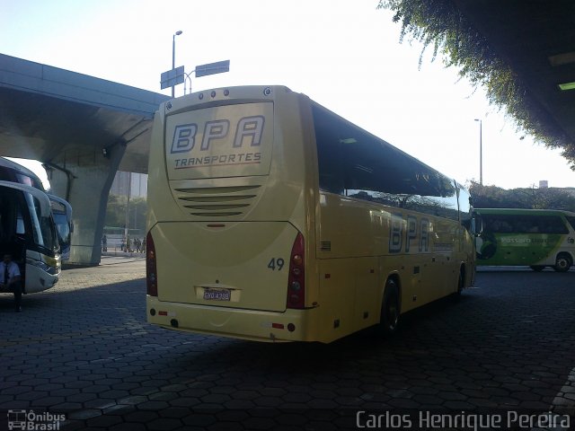 BPA Transportes 49 na cidade de Belo Horizonte, Minas Gerais, Brasil, por Carlos Henrique Pereira. ID da foto: 2725863.