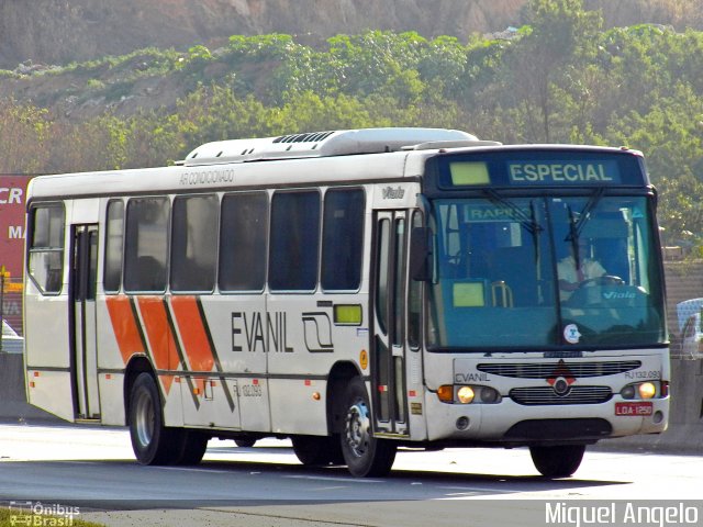 Evanil Transportes e Turismo RJ 132.093 na cidade de Nova Iguaçu, Rio de Janeiro, Brasil, por Miguel Angelo. Número da foto: #2725961.