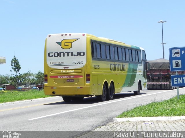 Empresa Gontijo de Transportes 15715 na cidade de Vitória da Conquista, Bahia, Brasil, por Rava Ogawa. ID da foto: 2726798.