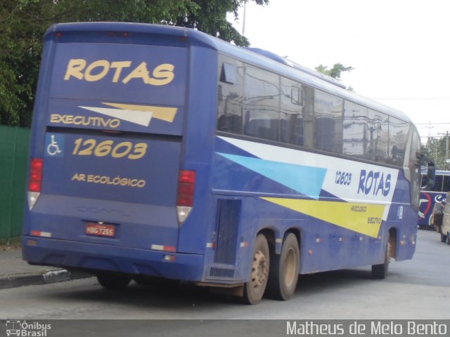 RodeRotas - Rotas de Viação do Triângulo 12603 na cidade de São Paulo, São Paulo, Brasil, por Matheus de Melo Bento. ID da foto: 2726182.