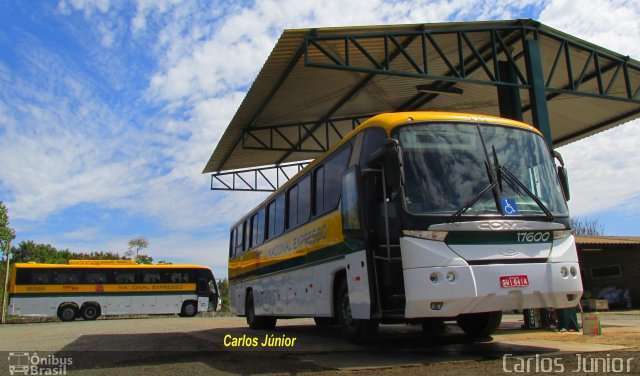 Nacional Expresso 17600 na cidade de Rio Verde, Goiás, Brasil, por Carlos Júnior. Número da foto: #2725433.