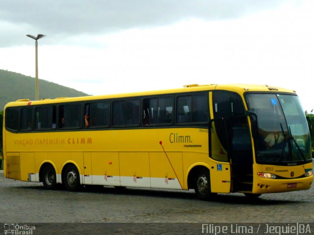 Viação Itapemirim 8053 na cidade de Jequié, Bahia, Brasil, por Filipe Lima. Número da foto: #2726093.