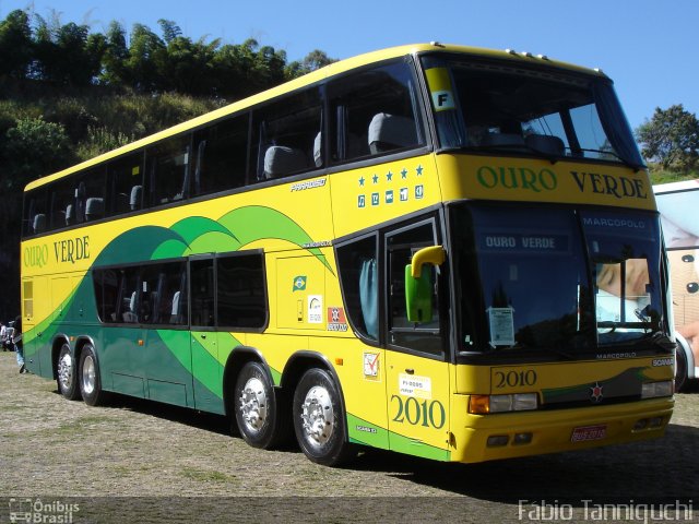 Auto Viação Ouro Verde 2010 na cidade de Campinas, São Paulo, Brasil, por Fábio Takahashi Tanniguchi. ID da foto: 2725837.