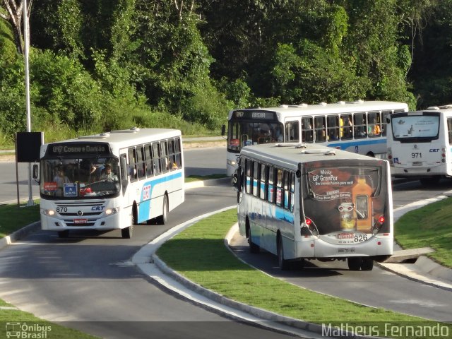 CRT - Cidade do Recife Transportes 826 na cidade de São Lourenço da Mata, Pernambuco, Brasil, por Matheus Fernando. ID da foto: 2726556.