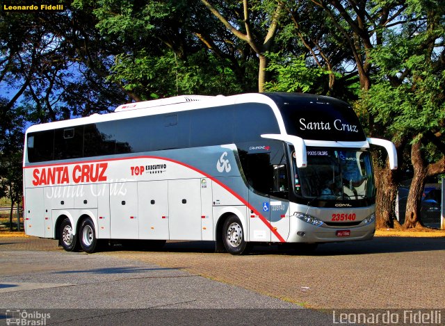 Viação Santa Cruz 235140 na cidade de São Paulo, São Paulo, Brasil, por Leonardo Fidelli. Número da foto: #2728877.